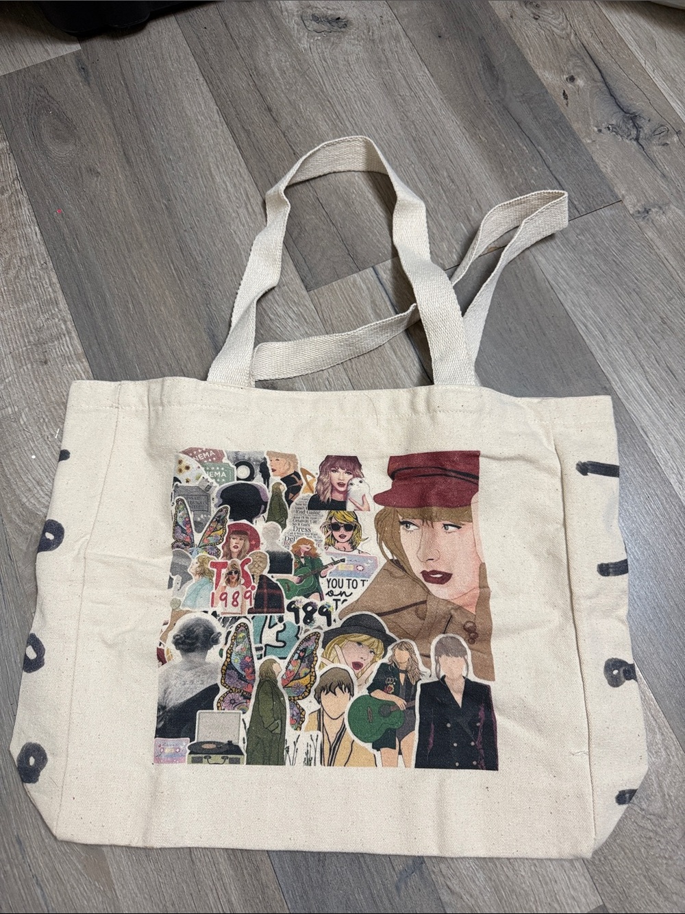 Taylor Swift Canvas Tote Bag